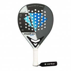 падел,тенис,carlton,mako,pro,padel,racket,white,blue