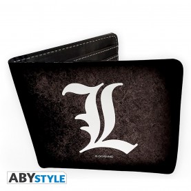 Портмоне Death Note DEATH NOTE Wallet L symbol - Multi Format and Universal портмоне,death,note,death,note,wallet,l,symbol,multi,format,and,universal