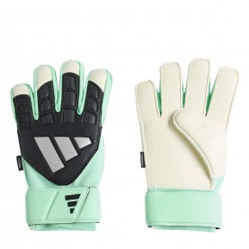 Вратарски ръкавици adidas Predator Match Fingersave Goalkeeper Gloves Adults - Green/Black вратарски,ръкавици,футбол,adidas,predator,match,fingersave,goalkeeper,gloves,adults,green,black