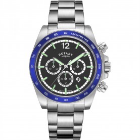 часовник,часовници,rotary,mens,rotary,henley,chronograph,watch,silver,and,black