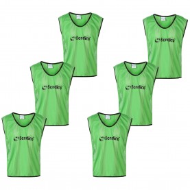 Sondico 6 Pack Mesh Hi Viz Training Bibs - Fluo Green футбол,sondico,6,pack,mesh,hi,viz,training,bibs,fluo,green