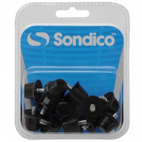 коледни,джунджурии,футболни,аксесоари,sondico,football,studs,black