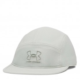 Шапка Under Armour Men's Iso Chill Armourvent Running Cap - Titanium/Green шапка,всички,шапки,плажни,шапки,разпродажба,under,armour,спорт,в,училище,всички,фитнес,аксесоари,аксесоари,за,бягане,измерване,на,пулса,при,бягане,часовниц