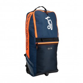 Сак Kookaburra Sport Kookaburra 1.0 Cricket Wheelie Duffle Bag - Blue/Orange сак,спортни,сакове,kookaburra,sport,kookaburra,1,0,cricket,wheelie,duffle,bag,blue,orange