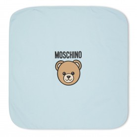 Moschino Baby Blanket - Sky Blue 40304 аксесоари,на,разпродажба,moschino,baby,blanket,sky,blue,40304