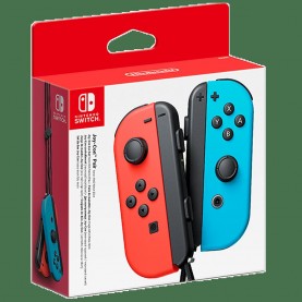 Nintendo Switch Joy-Con Pair: Neon Red/Neon Blue - Nintendo Switch nintendo,switch,joy,con,pair,neon,red,neon,blue,nintendo,switch