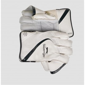 Slazenger Slaz Adv Wk/Glv Sn63 - White крикет,в,училище,ръкавици,за,крикет,slazenger,slaz,adv,wk,glv,sn63,white
