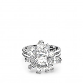 Swarovski Womens Gema Band Ring - Crystal бижутерия,swarovski,women,s,gema,band,ring,crystal