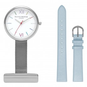 часовник,часовници,аксесоари,на,разпродажба,olivia,burton,stainless,steel,fashion,analogue,quartz,watch,slvr