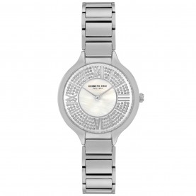 часовник,часовници,kenneth,cole,casual,two,tone,fashion,analogue,quartz,watch,slvr