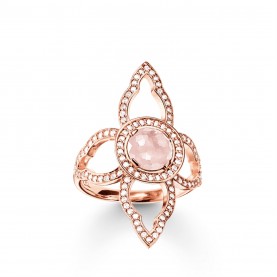 коледни,подаръци,за,нея,всички,коледни,подаръци,thomas,sabo,flower,rose,gold,plated,ring,rs