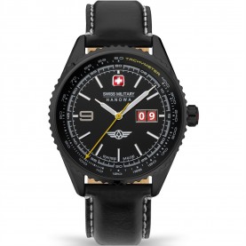 часовник,часовници,аксесоари,на,разпродажба,swiss,military,hanowa,stainless,steel,sports,analogue,quartz,watch,blck