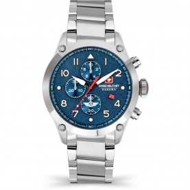 часовник,часовници,аксесоари,на,разпродажба,swiss,military,hanowa,stainless,steel,sports,analogue,watch,slvr