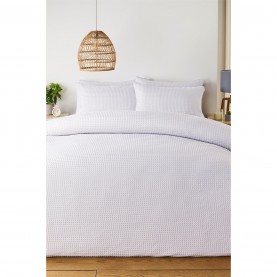 спално,бельо,и,комплекти,homelife,waffle,duvet,set,white