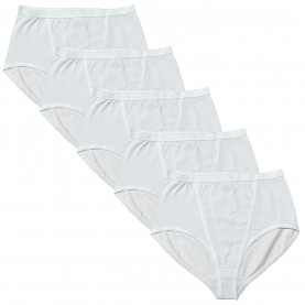 слипове,бельо,за,училище,be,you,5,pack,control,full,briefs,white,white