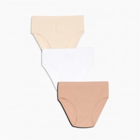 дамски,пижами,studio,3,pack,rib,full,briefs,white,nude