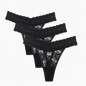 дамско,лятно,бельо,бельо,за,училище,studio,3,pack,lace,thong,black
