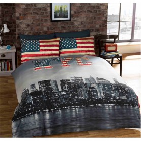 спално,бельо,и,комплекти,аксесоари,на,разпродажба,rapport,home,duvet,set,dbl,multi
