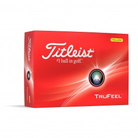 игри,аксесоари,за,голф,топки,за,голф,titleist,2024,trufeel,golf,balls,(12,ball,pack),yellow
