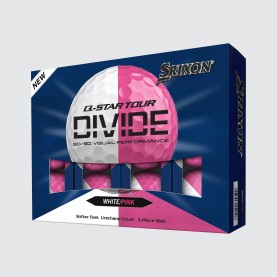 Srixon Adults Q Star Golf Balls - White/Pink аксесоари,за,голф,топки,за,голф,игри,srixon,adults,q,star,golf,balls,white,pink