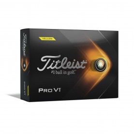 игри,аксесоари,за,голф,топки,за,голф,titleist,pro,v1,golf,balls,(12,ball,pack),2023,yellow