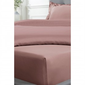 спално,бельо,и,комплекти,аксесоари,на,разпродажба,homelife,300,tc,cotton,sateen,deep,fitted,sheet,40cm,blush