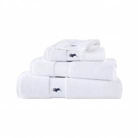 Хавлиена кърпа Ralph Lauren Home RL Polo Player Towel - White хавлиена,кърпа,хавлии,ralph,lauren,home,rl,polo,player,towel,white
