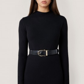 Дамски колан Fiorelli Womens Faux Leather Belt - Black дамски,колан,аксесоари,на,разпродажба,fiorelli,women,s,faux,leather,belt,black