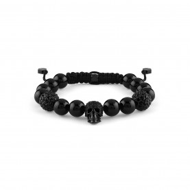 аксесоари,на,разпродажба,philipp,plein,skull,bracelet,black