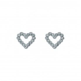 аксесоари,на,разпродажба,ted,baker,amorina,crystal,heart,stud,earrings,silver,crystal