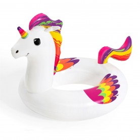 Bestway Bestway Unicorn Tube 61 - White градина,/,на,открито,плажни,аксесоари,и,играчки,плуване,в,училище,плувни,аксесоари,плувни,очила,и,плувни,шапки,играчки,за,плувен,басейн,стоки,за,плуване,на