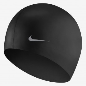 Юношеска плувна шапка Nike Silicone Juniors Swim Cap - Black юношеска,плувна,шапка,всички,шапки,детски,бански,костюми,детски,бански,костюми,nike,silicone,juniors,swim,cap,black