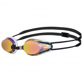 плувни,аксесоари,arena,unisex,racing,goggles,tracks,mirror,white,copper