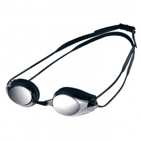 Arena Tracks Mirror Racing Goggles - Black/Silver мъжки,летен,каталог,мъжки,летни,аксесоари,плуване,в,училище,плувни,аксесоари,arena,tracks,mirror,racing,goggles,black,silver