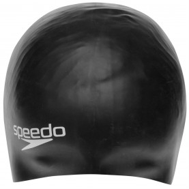 Юношеска плувна шапка Speedo Silicone Swimming Cap Juniors - Black юношеска,плувна,шапка,детски,бански,костюми,плажни,шапки,плуване,в,училище,плувни,аксесоари,speedo,silicone,swimming,cap,juniors,black