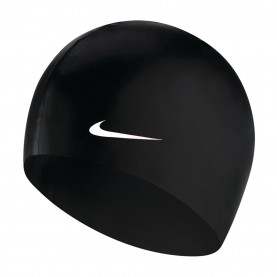 плувна,шапка,разпродажба,nike,дамски,бански,костюми,дамски,бански,костюми,плувни,аксесоари,nike,solid,silicon,swimming,cap,black,white