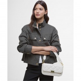 Чанта Barbour International Quilted Medium Cross Body Bag - G Silver Birch чанта,всички,чанти,barbour,international,quilted,medium,cross,body,bag,g,silver,birch