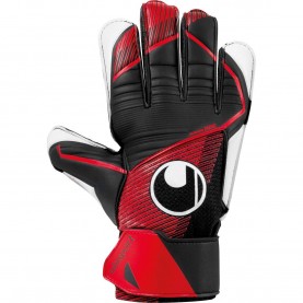 Вратарски ръкавици Uhlsport Kids Powerline Starter Soft Goalkeeper Gloves - Black/Red/White вратарски,ръкавици,футбол,футболни,аксесоари,uhlsport,kids,powerline,starter,soft,goalkeeper,gloves,black,red,white