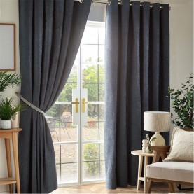 alan,symonds,chenille,blackout,ring,top,eyelet,curtains,charcoal