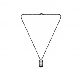 Boss Men's Devon Pendant Necklace - Black бижутерия,boss,men's,devon,pendant,necklace,black