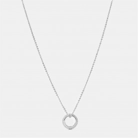 аксесоари,на,разпродажба,mason,knight,yager,circle,design,cubic,edge,necklace,white