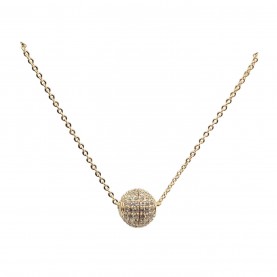 mason,knight,yager,18kt,gold,plate,ball,cubic,pendant,gold