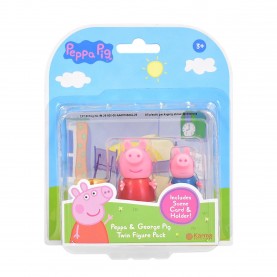 Peppa Pig PP Twin Fig Pack Jn99 - Peppa & George peppa,pig,pp,twin,fig,pack,jn99,peppa,george