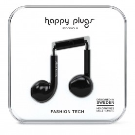 Happy Plugs Earbud Plus - Black happy,plugs,earbud,plus,black