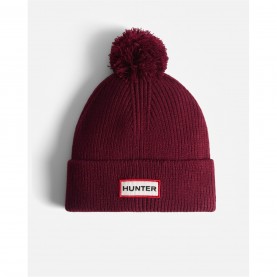 Hunter Hunter Rib Pom Ld54 - Merlot всички,шапки,зимни,аксесоари,промоция,на,зимни,облекла,плажни,шапки,hunter,hunter,rib,pom,ld54,merlot