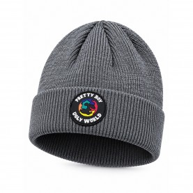 Шапка Pretty Boy Ugly World PBUW Knt Beanie Sn64 - Grey шапка,всички,шапки,зимни,аксесоари,pretty,boy,ugly,world,pbuw,knt,beanie,sn64,grey