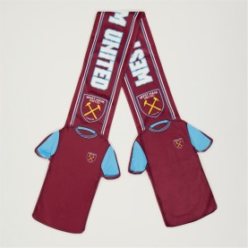 West Ham United FC H WHU Shrt Scrf Jn99 - Bordeaux ръкавици,шапки,и,шалове,зимни,аксесоари,английската,висша,лига,west,ham,united,фланелки,от,различни,клубове,ученически,шапки,ръкавици,и,шалове,аксесоари,на