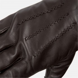 Ръкавици Pretty Green Mens Leather Glove - Black ръкавици,зимни,аксесоари,отново,на,училище,ученически,шапки,ръкавици,и,шалове,pretty,green,mens,leather,glove,black