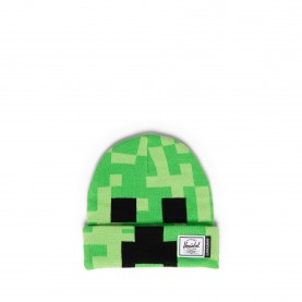 Шапка Herschel Supply Co Kids Minecraft Elmer Beanie - Creeper Green шапка,всички,шапки,зимни,аксесоари,herschel,supply,co,kids,minecraft,elmer,beanie,creeper,green