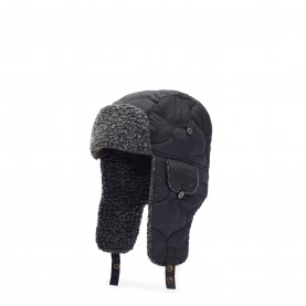 Barbour Sandbay Quilted Trapper Hat - Black всички,шапки,зимни,аксесоари,мъжки,шапки,и,ръкавици,аксесоари,на,разпродажба,barbour,sandbay,quilted,trapper,hat,black